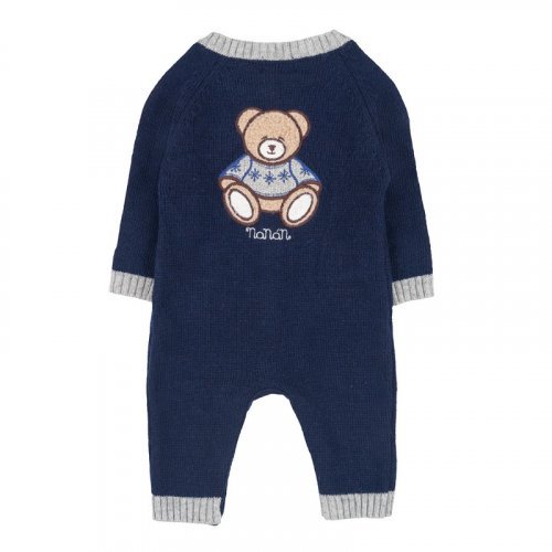 Open front babygro without blue collar_10114