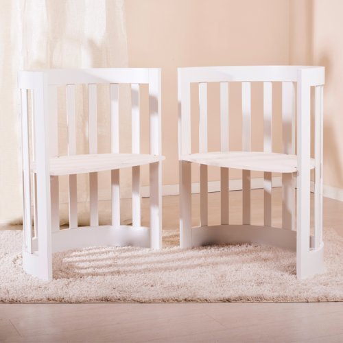 Oval cradle with conversion kit into a cot and armchairs_9452