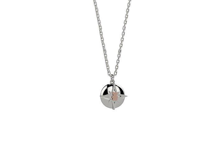 Pendant "Take Me with You" in 925 Silver