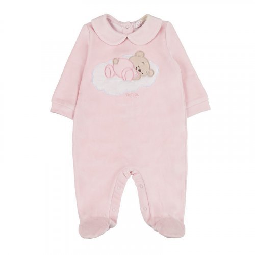 Pink babygro with graphics_9879