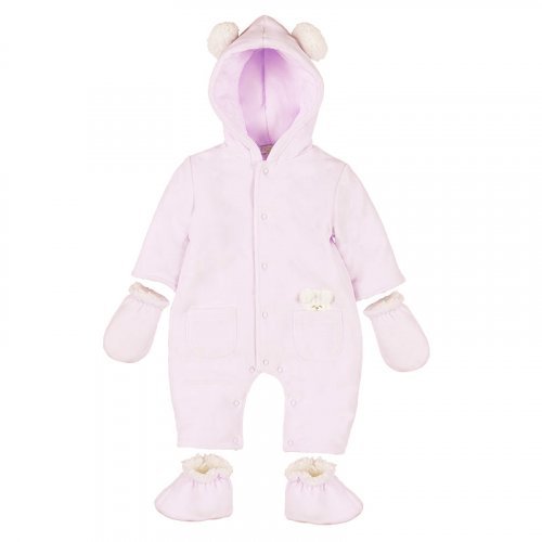 Pudded Romper with Teddy Bear_5724