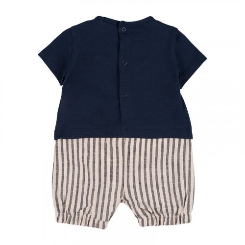 Romper w/suspenders and bow tie_11462