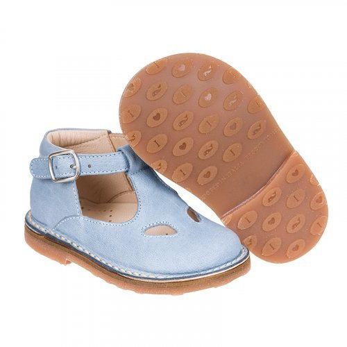 Sandal with light blue strap_9707