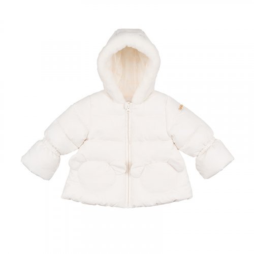 Short White Down Jacket_6672