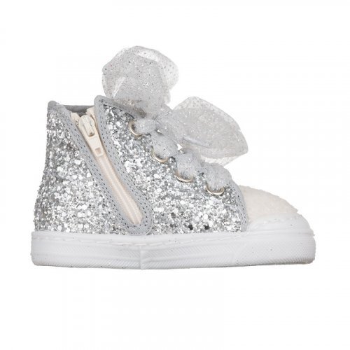 Silver high sneakers_10936