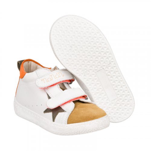 Sneakers con stella e strap_10293