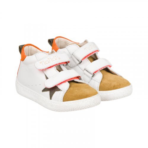 Sneakers con stella e strap_10294