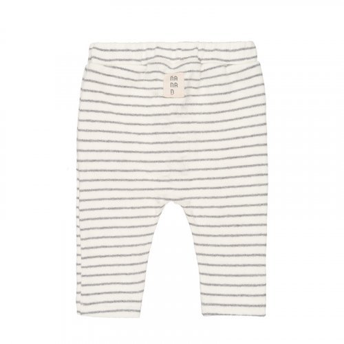 Striped Trousers with Drawstring_6260