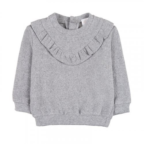 Sweater with ruffles_10487