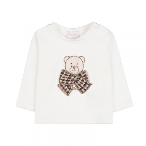 T-shirt with cream bear_10190