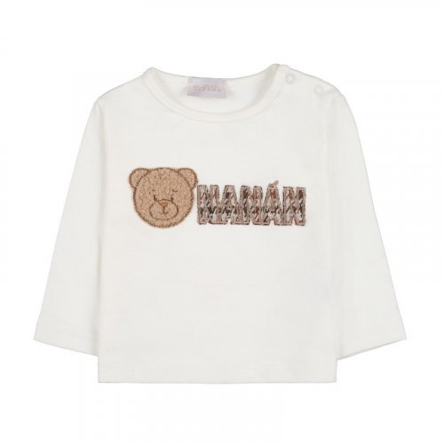 T-shirt with teddy bear and Nanan writing