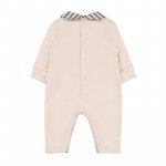 Babygro with collar and striped vest_11458