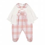 Babygro with tartan insert_10412