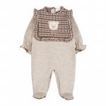 Beige babygro_10187