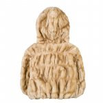 Beige fur coat_10855