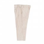 Beige Striped Pants_4556