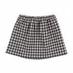 Black Checkered Skirt_6750