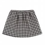 Black Checkered Skirt_6751