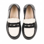 Black leather moccasin_10926