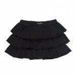 Black Plush Skirt_6760