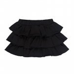 Black Plush Skirt_6761