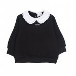 Black Sweatshirt with Collar_6739