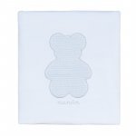 Blanket"teddy bear" light blue_5994