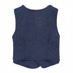 Blue Herringbone Vest_6343