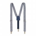 Blue houndstooth suspenders_10383