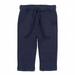 Blue Trousers With  Drawstring_6374