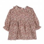 Blusa con colletto fiorata_9533