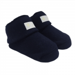 Einfarbig blaue Socken_10963