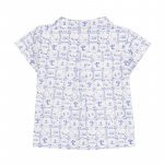 Camicia mezza manica allover_11946