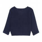 Cardigan in Blue Knit_6339