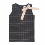 Checked Sleeveless Dress_6963