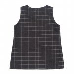 Checked Sleeveless Dress_6965