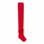 Rote Strumpfhose mit roter Schleife_6775