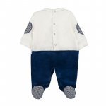 Collarless babygro_10578