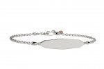 Engravable "Daddy Love" Bracelet in 925 Silver_11059