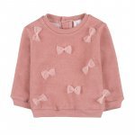 Sweatshirt with pink bows_10197