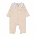 Front opening babygro with collar_11293