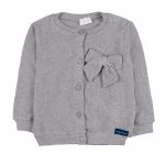 Gray knitted cardigan_9834