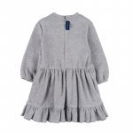 Gray knitted dress_10880