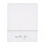 Gray pram sheet set "My little star"_9141