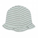 Green Striped Beanie_6606