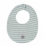 Green Striped Bib with Star_6912