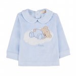 Light blue babygro with graphics_9881