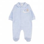 Light blue babygro with graphics_9897