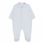 Light-blue front opening babygro_10077