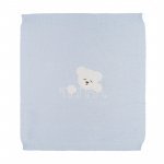 Light blue thread blanket_9871